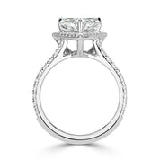 1.90 Ct Trillion Cut Diamond Engagement Ring-Evani Naomi Jewelry