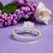 2.0 Ct Round Cut Diamond Engagement Ring-Evani Naomi Jewelry