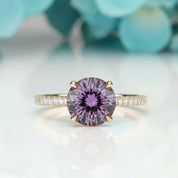 2.50 ct Round Brilliant Cut Diamond Engagement Ring-Evani Naomi Jewelry