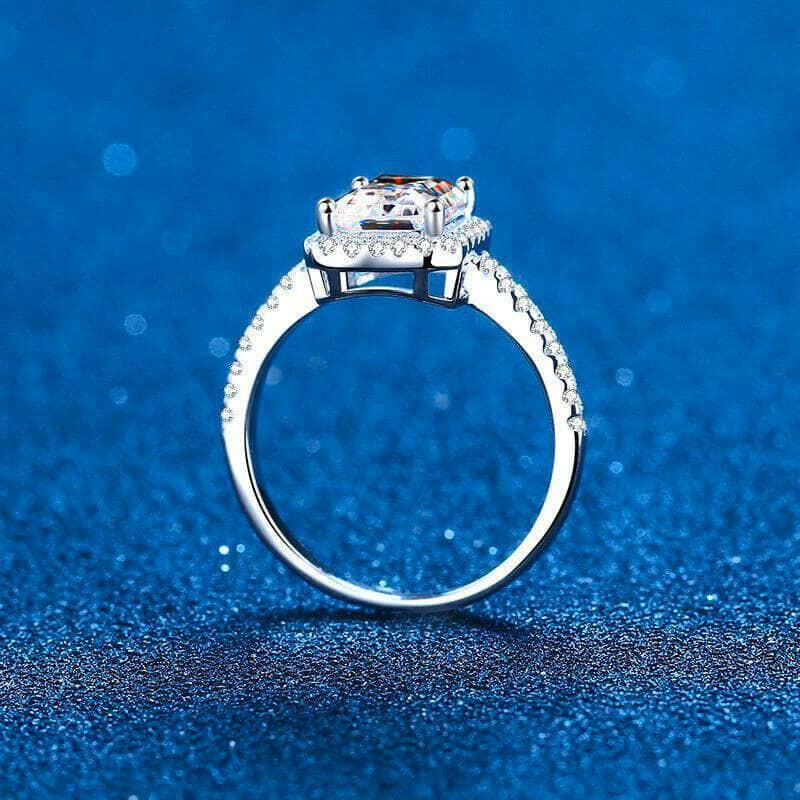 2ct Radiant Cut Diamond Engagement Ring-Evani Naomi Jewelry