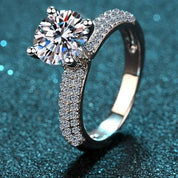 2ct Round Cut Diamond Ring-Evani Naomi Jewelry