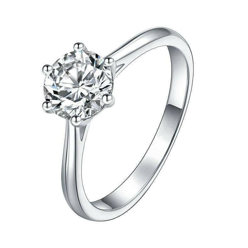 3.00 ct Classic Diamond Solitaire Engagement Ring-Evani Naomi Jewelry