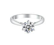 3.00 ct Classic Diamond Solitaire Engagement Ring-Evani Naomi Jewelry