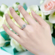 3ct Round Brilliant Cut Diamond Halo Engagement Ring-Evani Naomi Jewelry