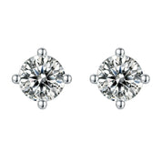 4-Prong Round Diamond Solitaire Jewelry Set-Evani Naomi Jewelry