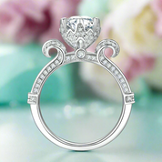 Antique Style 1.00 ct Diamond Engagement Ring-Evani Naomi Jewelry