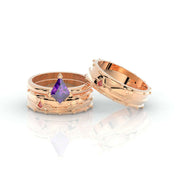 Assasin's Promise Ring (Unisex)- Video Game Inspired Rings in 14k Yellow Gold-Evani Naomi Jewelry