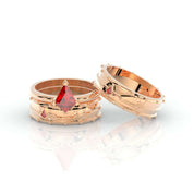 Assasin's Promise Ring (Unisex)- Video Game Inspired Rings in 14k Yellow Gold-Evani Naomi Jewelry