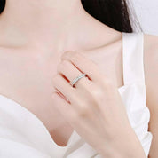 Classic 0.27 ct Round-cut Diamonds Wedding Band-Evani Naomi Jewelry