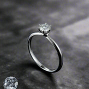 Classic 0.50 ct Diamond Solitaire Engagement Ring-Evani Naomi Jewelry
