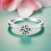 Classic 0.50 ct Diamond Solitaire Engagement Ring-Evani Naomi Jewelry