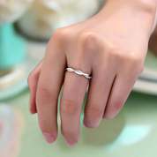 Classic 0.8 ct Diamond Twisted Wedding Band-Evani Naomi Jewelry