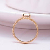 Classic 1.0 ct Emerald Cut Diamond Ring-Evani Naomi Jewelry