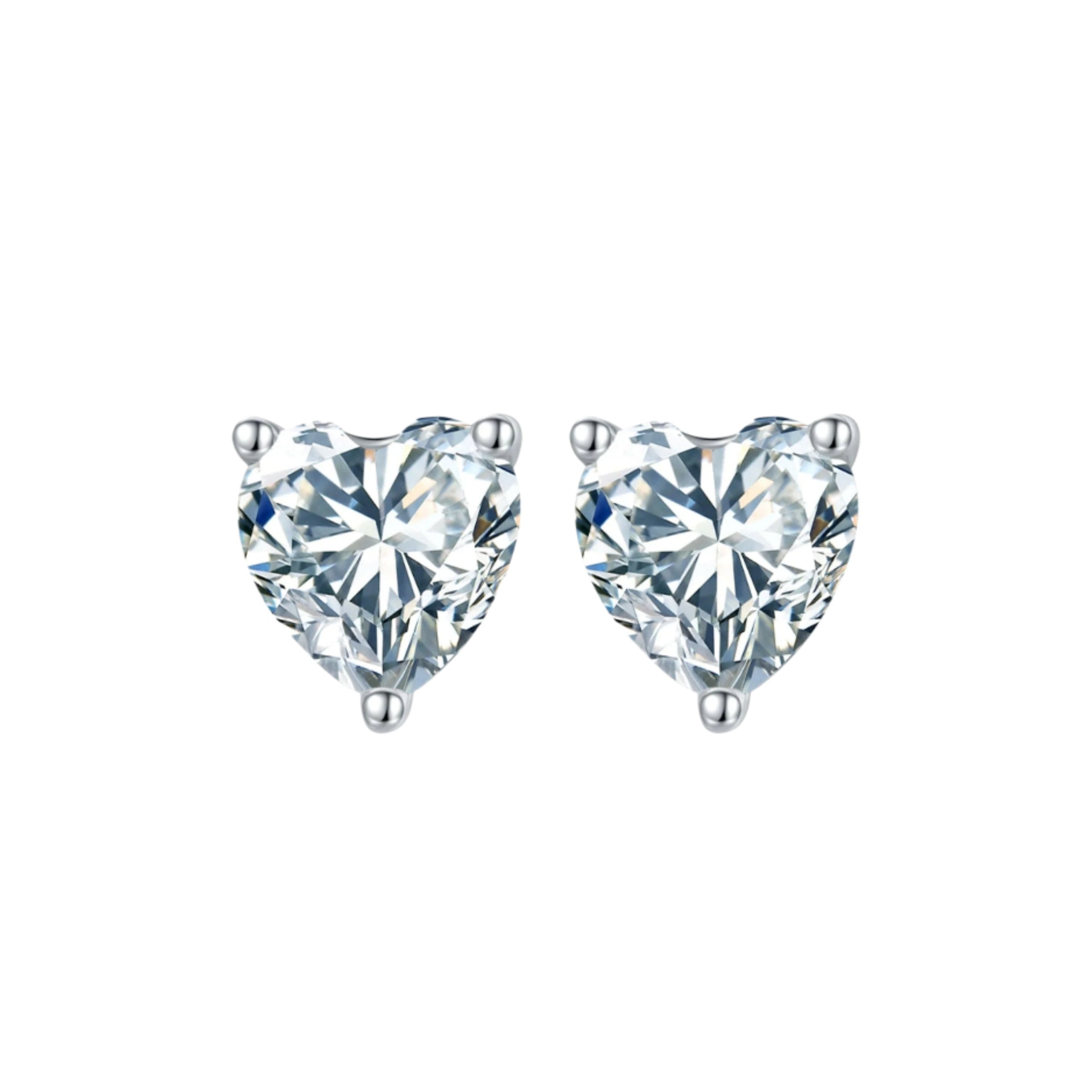 Classic 1.0 ct Heart Diamond Jewelry Set-Evani Naomi Jewelry