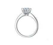 Classic 1.00 ct 6.5mm Diamond Engagement Ring-Evani Naomi Jewelry