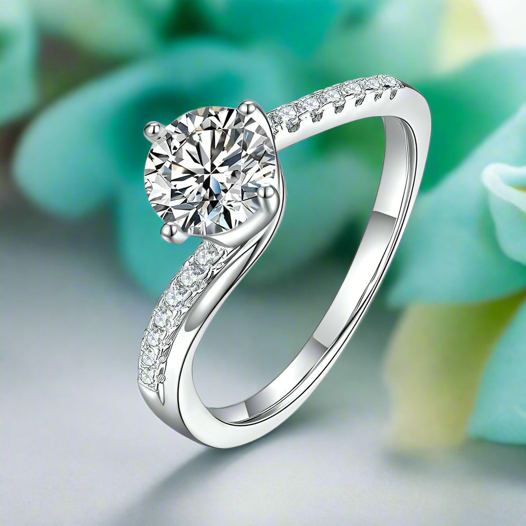 Classic 1.00 ct Diamond Engagement Ring-Evani Naomi Jewelry