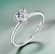 Classic 1.00 ct Trillion Diamond Solitaire Engagement Ring-Evani Naomi Jewelry