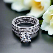 Classic 2.0 ct Diamond Bridal Set-Evani Naomi Jewelry