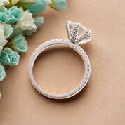 Classic 2.5 ct Round Cut Diamond Engagement Ring-Evani Naomi Jewelry