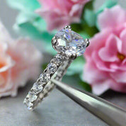 Classic 2ct Round Diamond Row Ring-Evani Naomi Jewelry