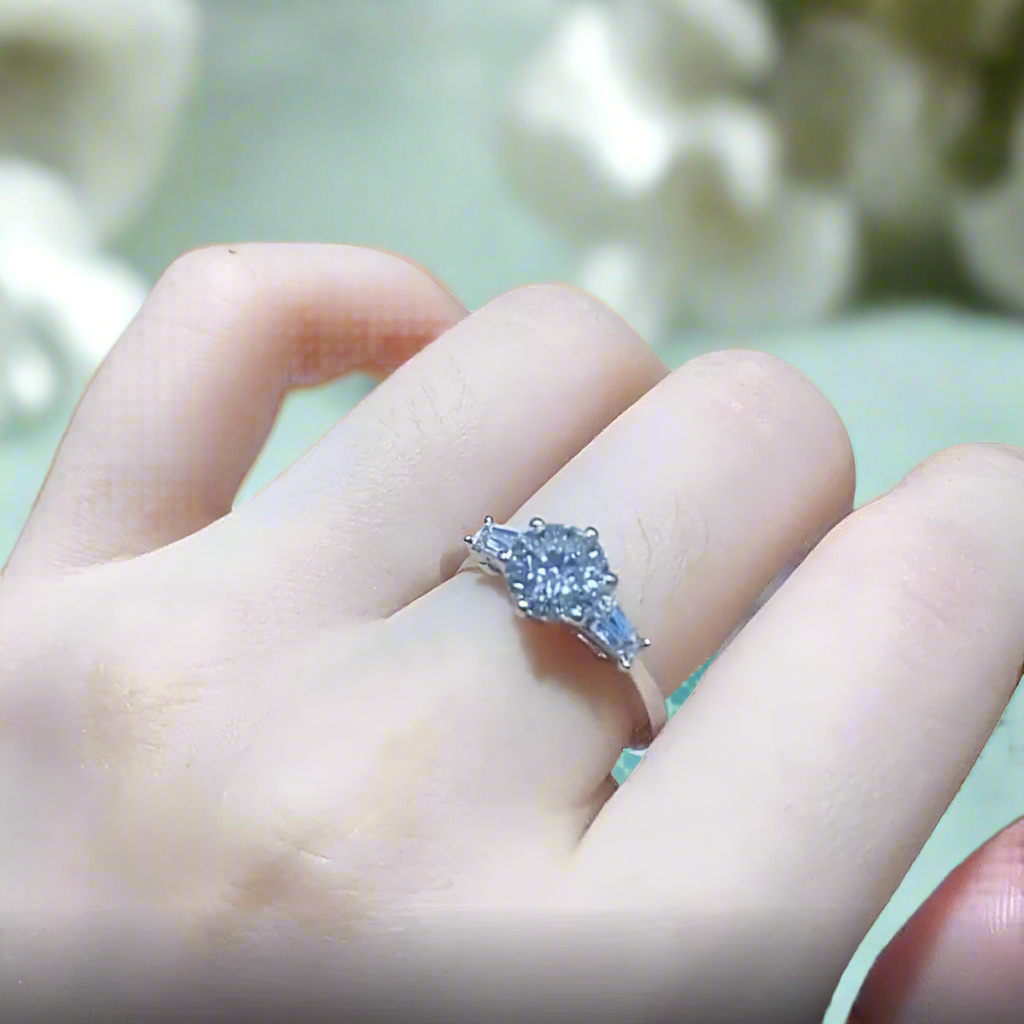 Classics Six Claw 2ct Diamond Engagement Ring-Evani Naomi Jewelry