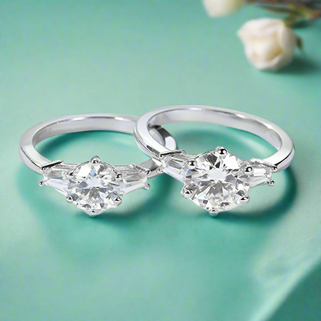 Classics Six Claw 2ct Diamond Engagement Ring-Evani Naomi Jewelry