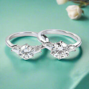 Classics Six Claw 2ct Diamond Engagement Ring-Evani Naomi Jewelry