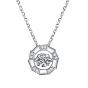 Dancing 0.5 ct Diamond Necklace-Evani Naomi Jewelry