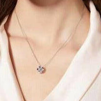 Dancing 0.5 ct Diamond Necklace-Evani Naomi Jewelry
