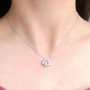 Dancing 0.5 ct Diamond Six-pointed Star Necklace-Evani Naomi Jewelry