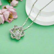 Dancing 0.5 ct Diamond Six-pointed Star Necklace-Evani Naomi Jewelry