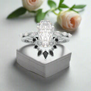 Devoted To You Gothic Rings in 14k Limited Coffin Cut Diamond-Evani Naomi Jewelry
