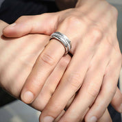 Flash Sale- 8mm Tungsten Carbide Men's Wedding Band-Evani Naomi Jewelry