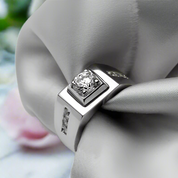 Flash Sale- Luxury Noble EVN Diamond Engagement Ring for Men-Evani Naomi Jewelry