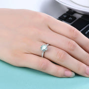 Floral-Style 1.00 ct Round Diamond Engagement Ring-Evani Naomi Jewelry