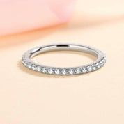 Full Eternity 0.57 ct Diamond Wedding Band-Evani Naomi Jewelry