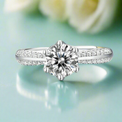 Gorgeous 1.00 ct Diamond Engagement Ring-Evani Naomi Jewelry
