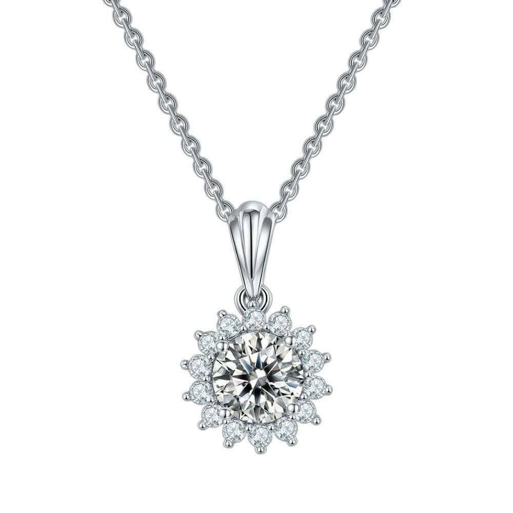 Gorgeous Sunflower 1.0 ct Diamond Jewelry Set-Evani Naomi Jewelry