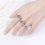 Luxury 3ct Round Diamond Wedding Ring-Evani Naomi Jewelry