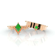 Marksman's Ring (Unisex)- Video Game Inspired Rings in 14k Yellow Gold-Evani Naomi Jewelry