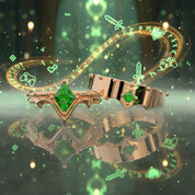 Marksman's Ring (Unisex)- Video Game Inspired Rings in 14k Yellow Gold-Evani Naomi Jewelry