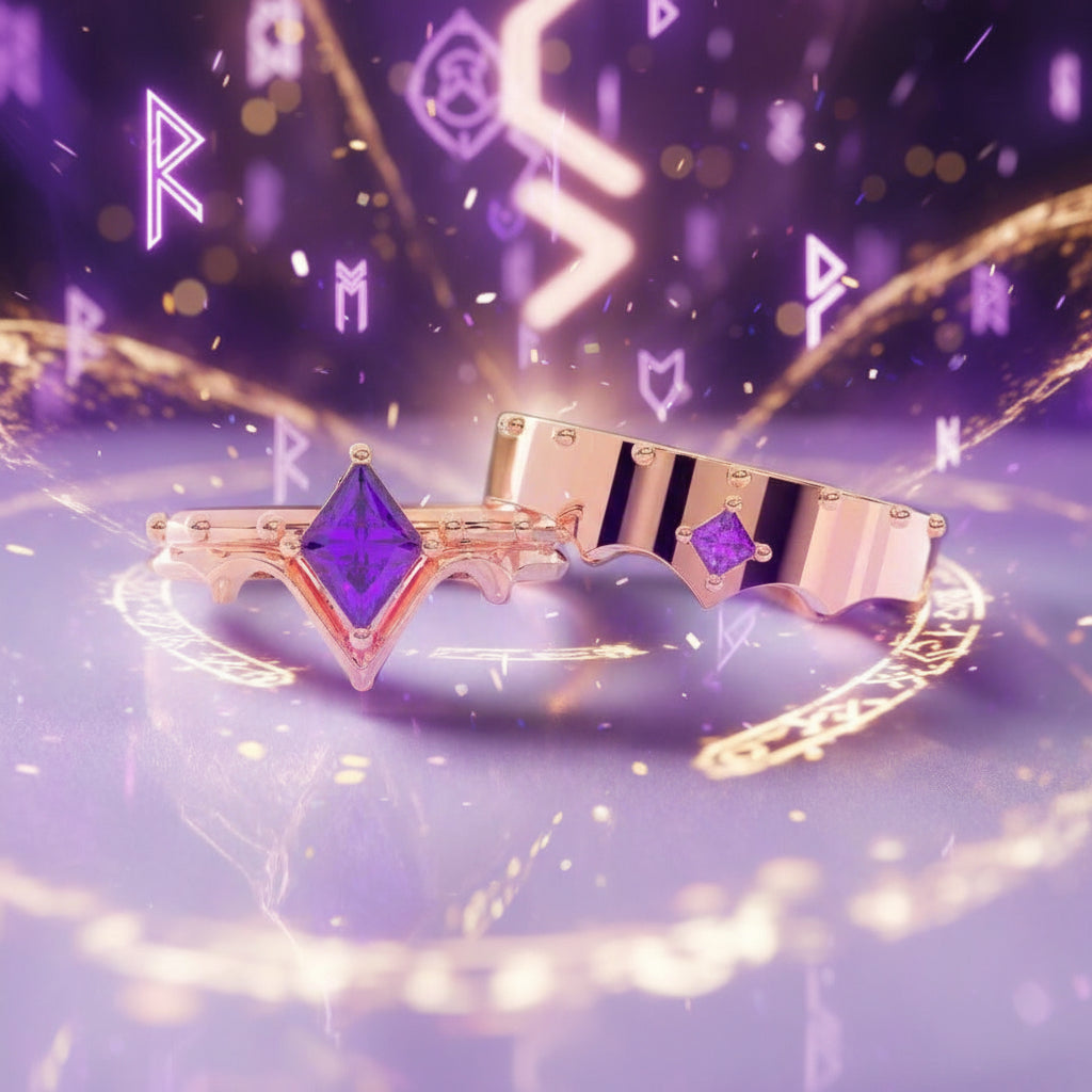 Marksman's Ring (Unisex)- Video Game Inspired Rings in 14k Yellow Gold-Evani Naomi Jewelry