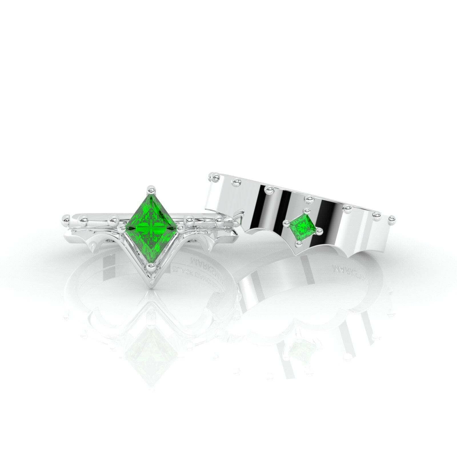 Marksman's Ring (Unisex)- Video Game Inspired Rings in 14k Yellow Gold-Evani Naomi Jewelry
