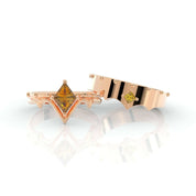 Marksman's Ring (Unisex)- Video Game Inspired Rings in 14k Yellow Gold-Evani Naomi Jewelry