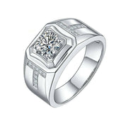 Men's 1.0 ct Diamond Band with Channel Setting-Evani Naomi Jewelry