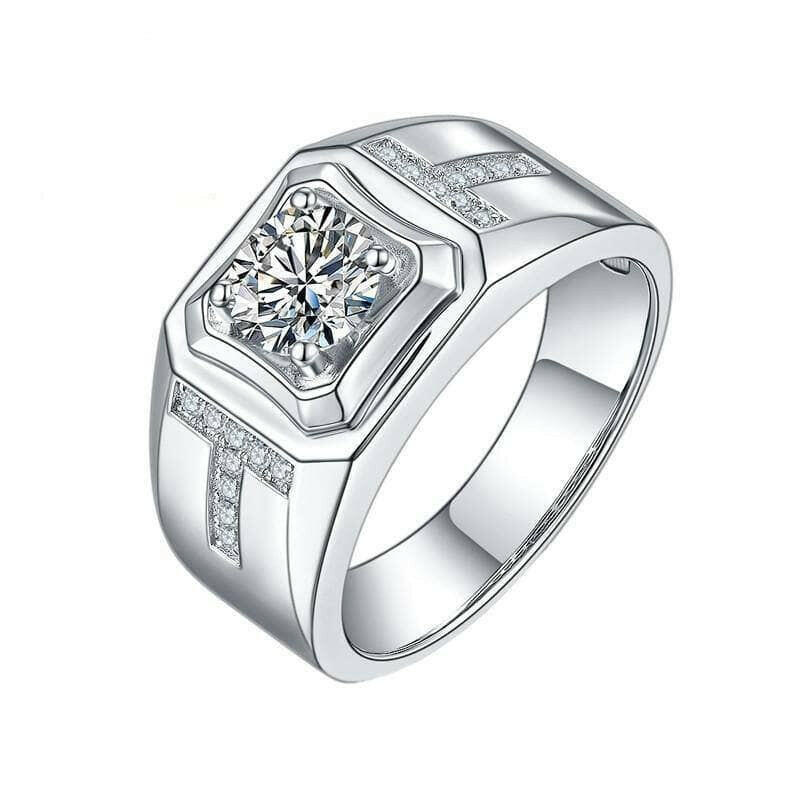Men's 1.0 ct Diamond Band with Channel Setting-Evani Naomi Jewelry