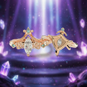 Paladin's Shield Ring (Unisex)- Video Game Inspired Rings in 14k Yellow Gold-Evani Naomi Jewelry