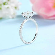 Princess-cut 1.0 ct Diamond Ring Set-Evani Naomi Jewelry