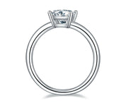 Princess-cut 1.00 ct Diamond Solitaire Engagement Ring-Evani Naomi Jewelry