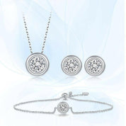 Round 1.0 ct Diamond Jewelry Set-Evani Naomi Jewelry